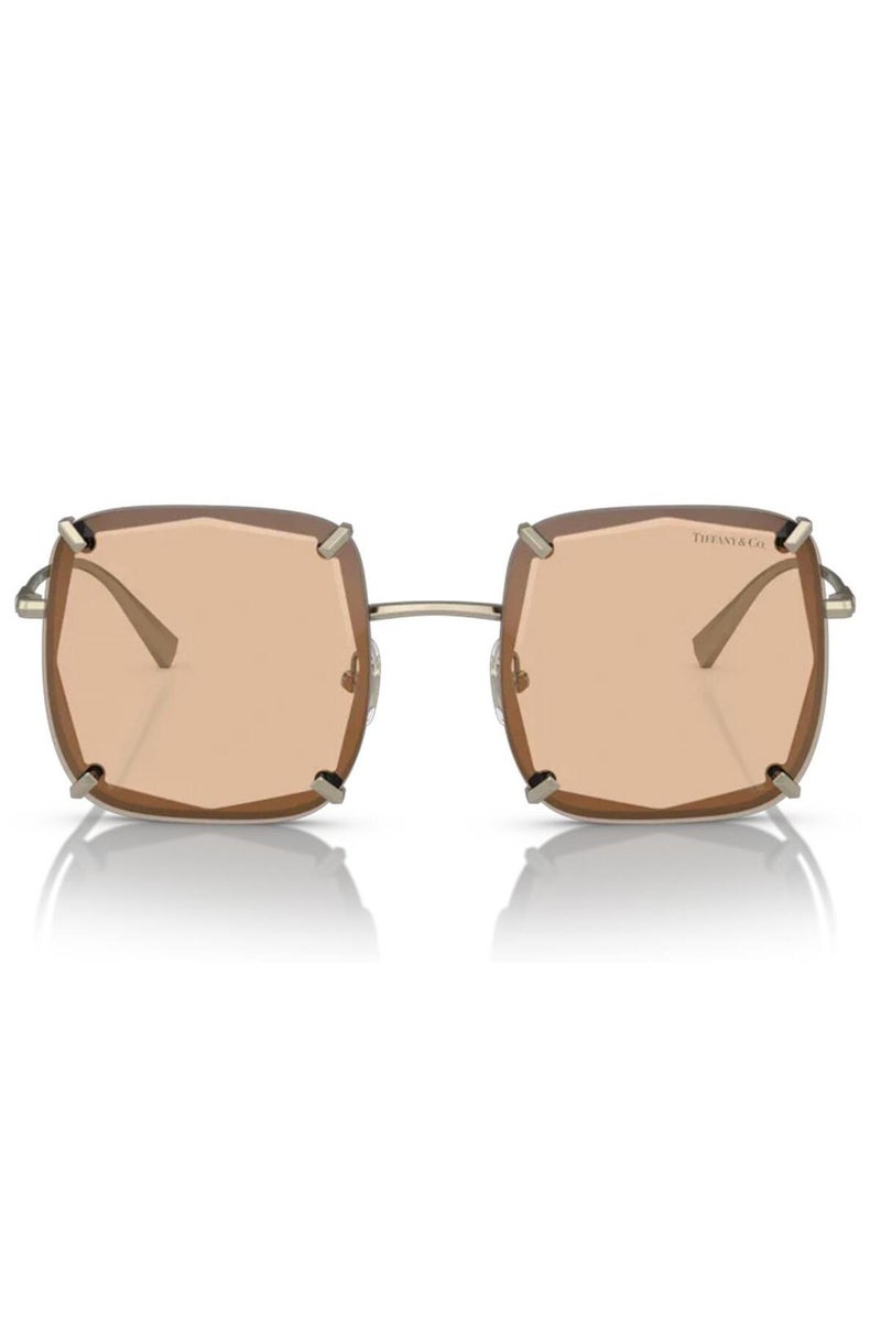 Tiffany Square Sunglasses for Women - Pale Gold - Image 2